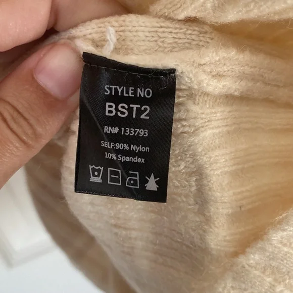 POL Oversized Stripe Long Sleeve Sweater - Picture 5 of 6